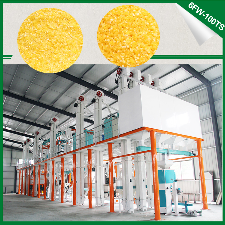 corn machine for milling corn flour