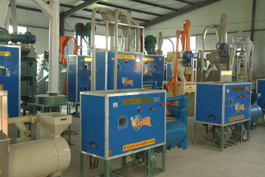 corn machine for milling corn flour