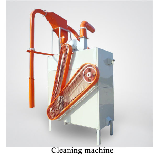 Cleaning machine in mini flour mill plant