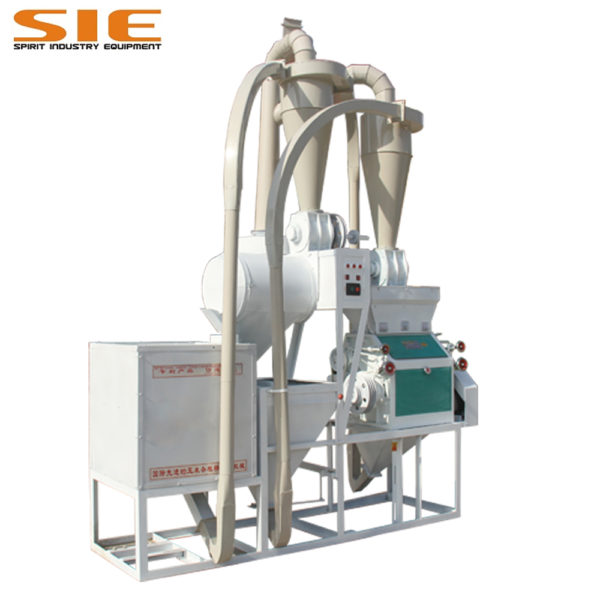 flour milling machine in maize milling plant