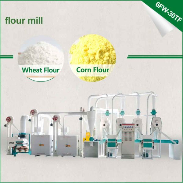 mini flour mill plant price